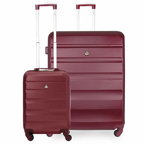 Aerolite Lightweight Hard Shell Suitcase Luggage Set (Cabin + Large, Charcoal) - Image 6