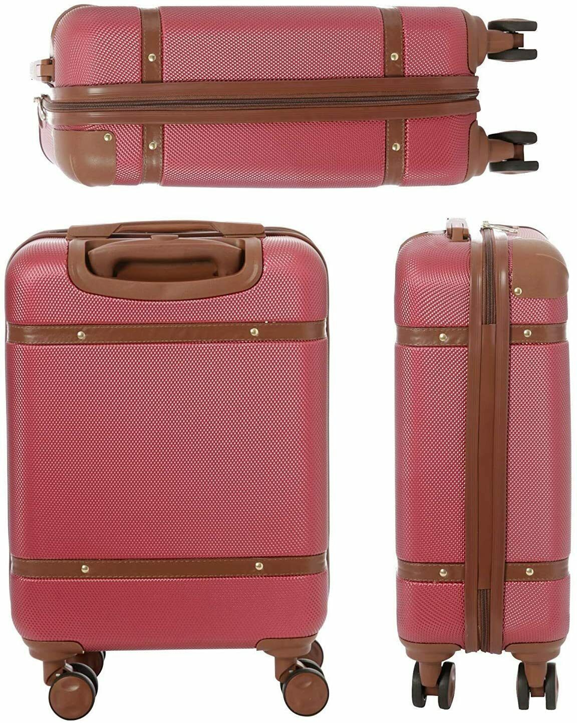 Aerolite Vintage Classic (55x35x20cm) Lightweight Hard Shell Cabin Hand Luggage, Approved For Ryanair, easyJet, British Airways, Delta, Lufthansa, Norwegian, Jet2, Virgin Atlantic and many more! - Image 23