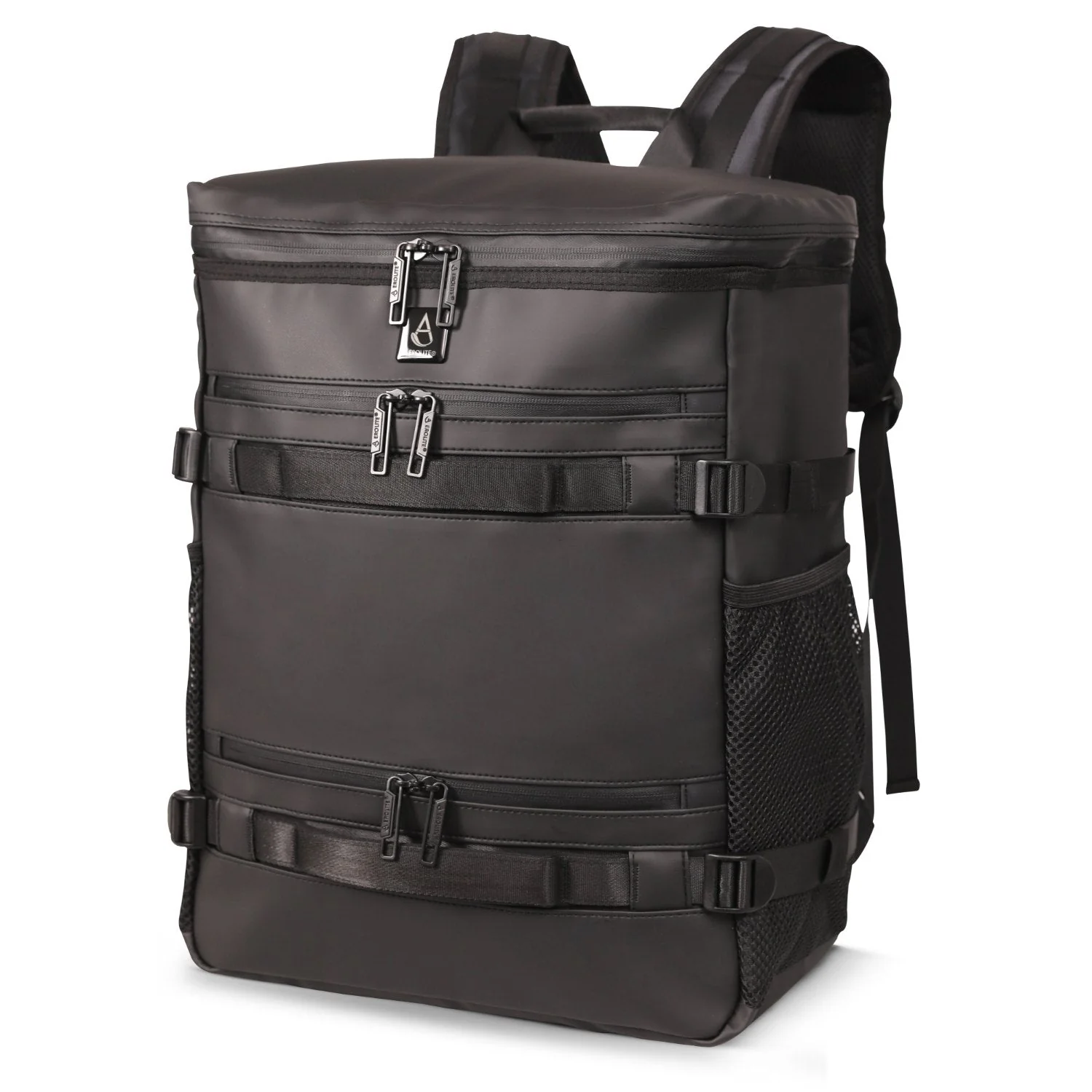 Aerolite Waterproof Backpack – Easyjet Maximum Underseat Size 45×36×20cm, 32L Cabin Rucksack with 15.6″ Laptop Sleeve, Multiple Pockets & Travel-Friendly Features – Black
