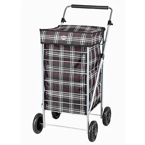 Hoppa (100x33x33) Lightweight Shopping Wheeled Trolley - Image 2
