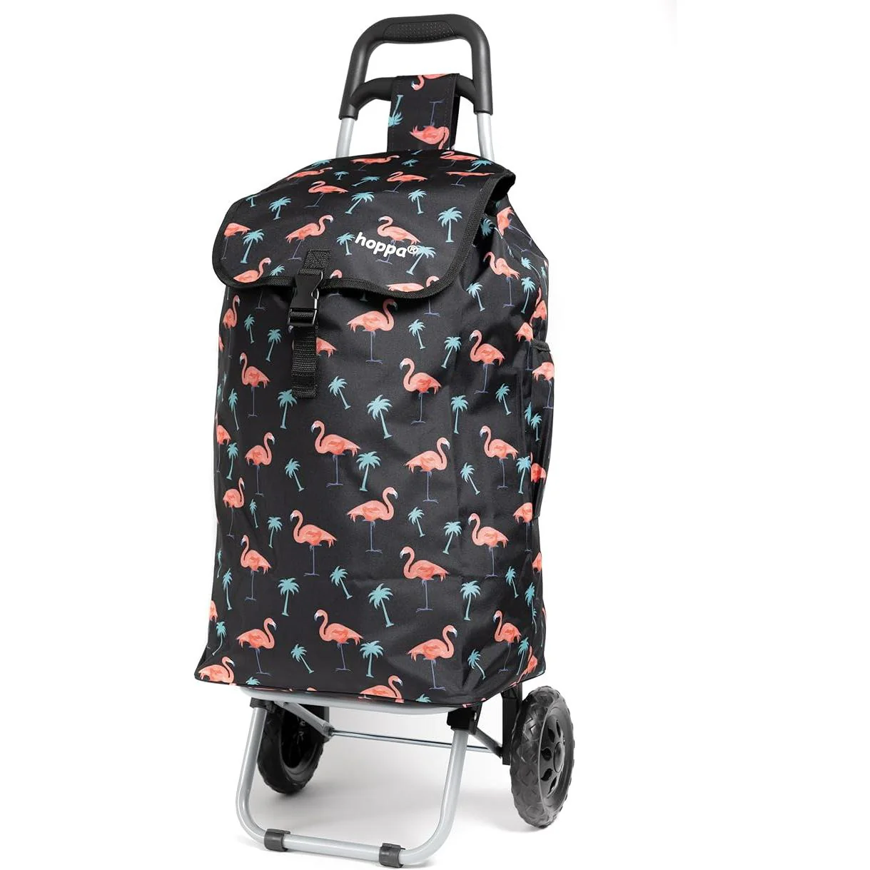 Hoppa 57Ltr Lightweight Shopping Trolley 2025 model, Hard Wearing & Foldaway Push/Pull Cart for Easy Storage With 1 Year Guarantee - Image 20