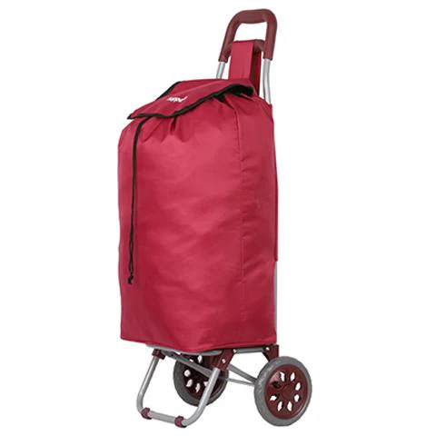 Hoppa Mini 47L (60x33x24cm) Lightweight Wheeled Shopping Trolley - Image 7