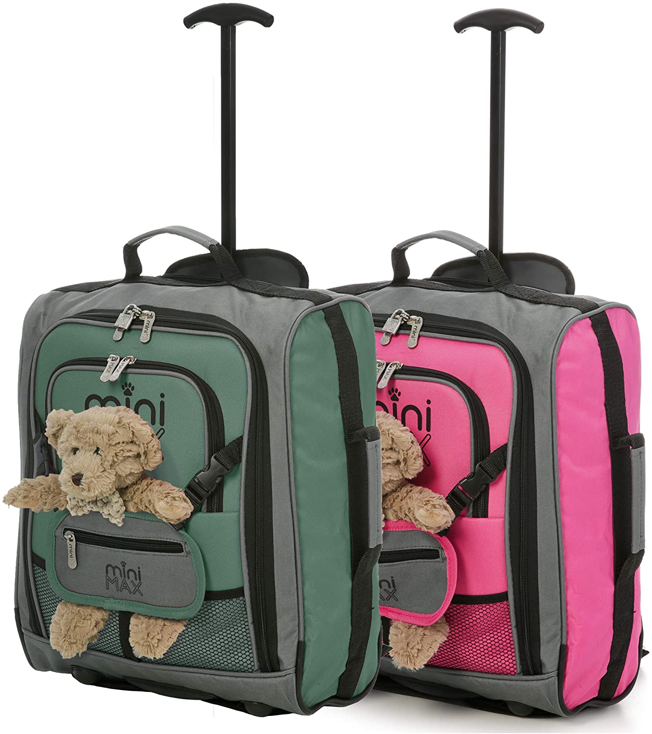 MiniMAX (45x35x20cm) Childrens Luggage Carry On Suitcase with Backpack and Pouch with 2-Years of Warranty - Image 10