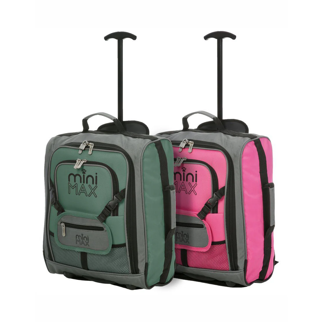 MiniMAX (45x35x20cm) Childrens Luggage Carry On Suitcase with Backpack and Pouch with 2-Years of Warranty - Image 2