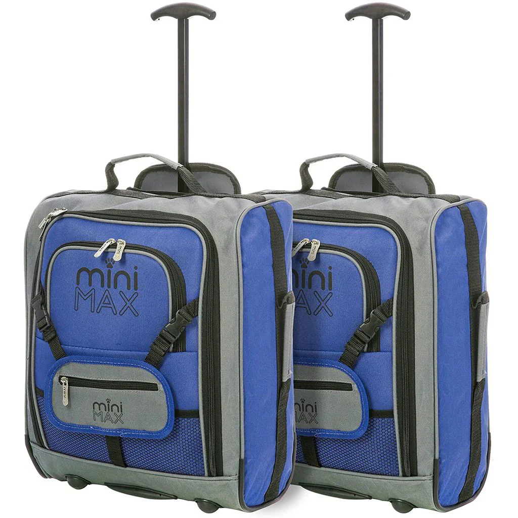 MiniMAX (45x35x20cm) Childrens Luggage Carry On Suitcase with Backpack and Pouch with 2-Years of Warranty - Image 3