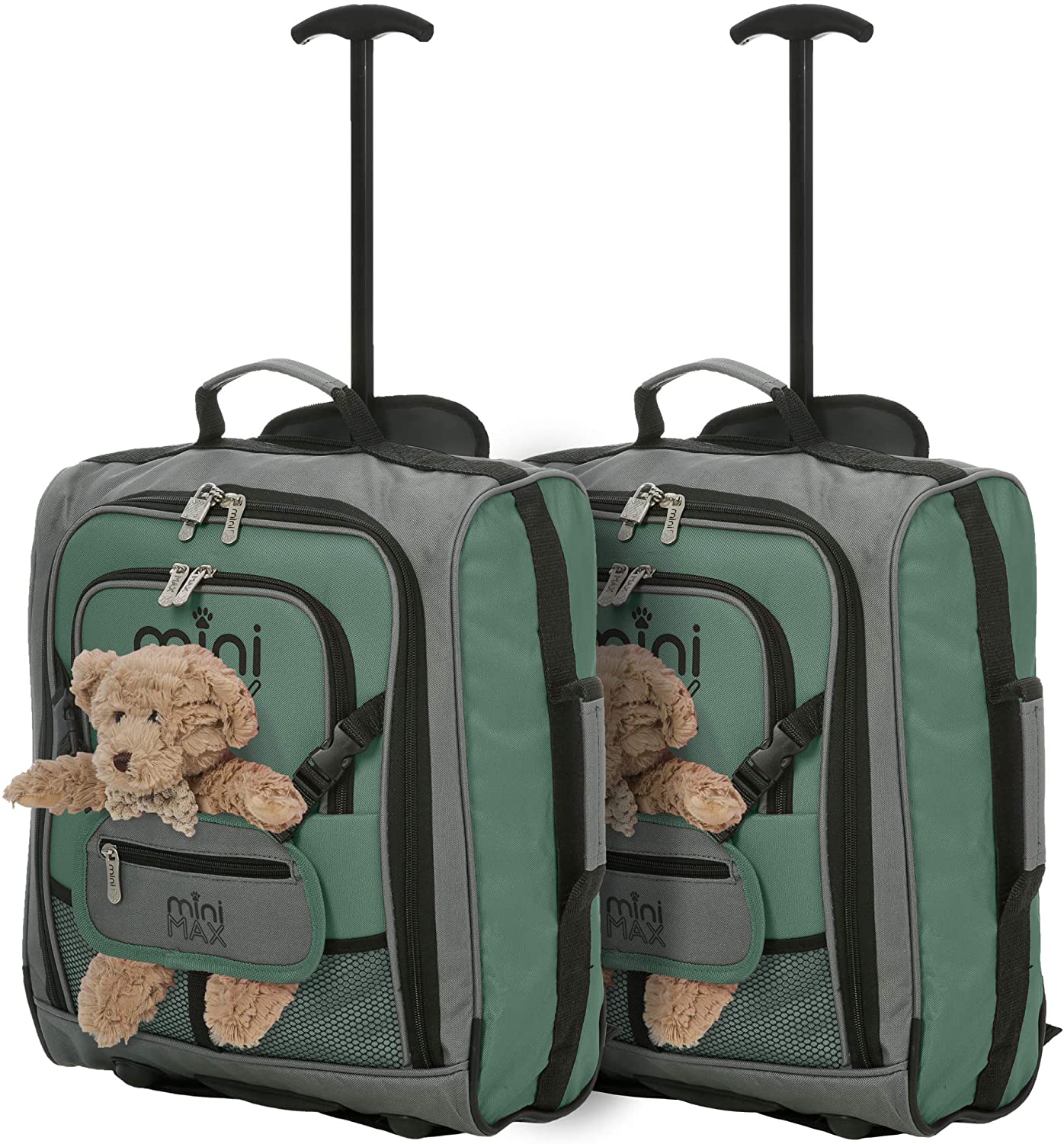 MiniMAX (45x35x20cm) Childrens Luggage Carry On Suitcase with Backpack and Pouch with 2-Years of Warranty - Image 6