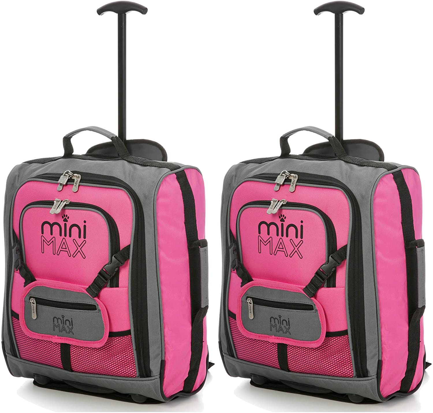 MiniMAX (45x35x20cm) Childrens Luggage Carry On Suitcase with Backpack and Pouch with 2-Years of Warranty - Image 7
