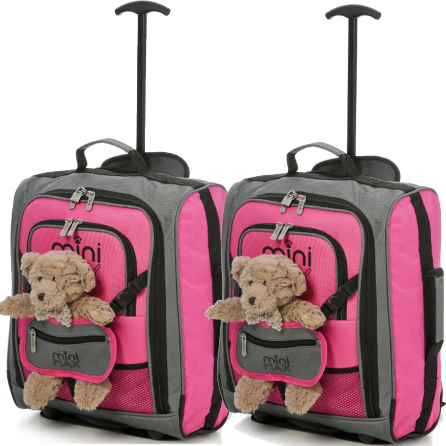 MiniMAX (45x35x20cm) Childrens Luggage Carry On Suitcase with Backpack and Pouch with 2-Years of Warranty - Image 8