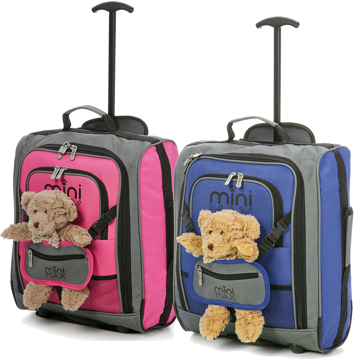 MiniMAX (45x35x20cm) Childrens Luggage Carry On Suitcase with Backpack and Pouch with 2-Years of Warranty - Image 9