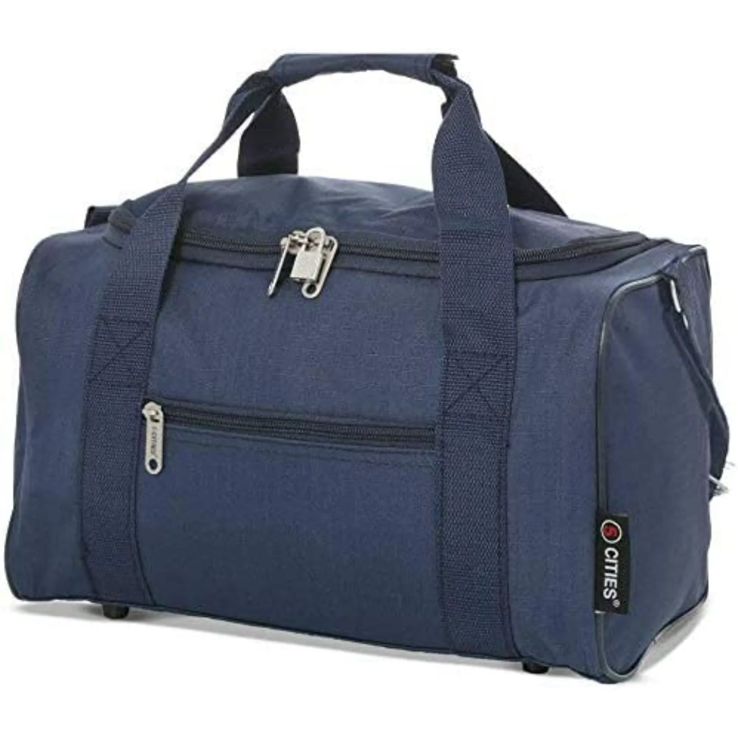 5 Cities Ryanair Luggage Bundle (55x35x20cm) Lightweight Cabin 2 Wheel Trolley and (40x20x25cm) Holdall Flight Bag, 2 Years Warranty - Image 17