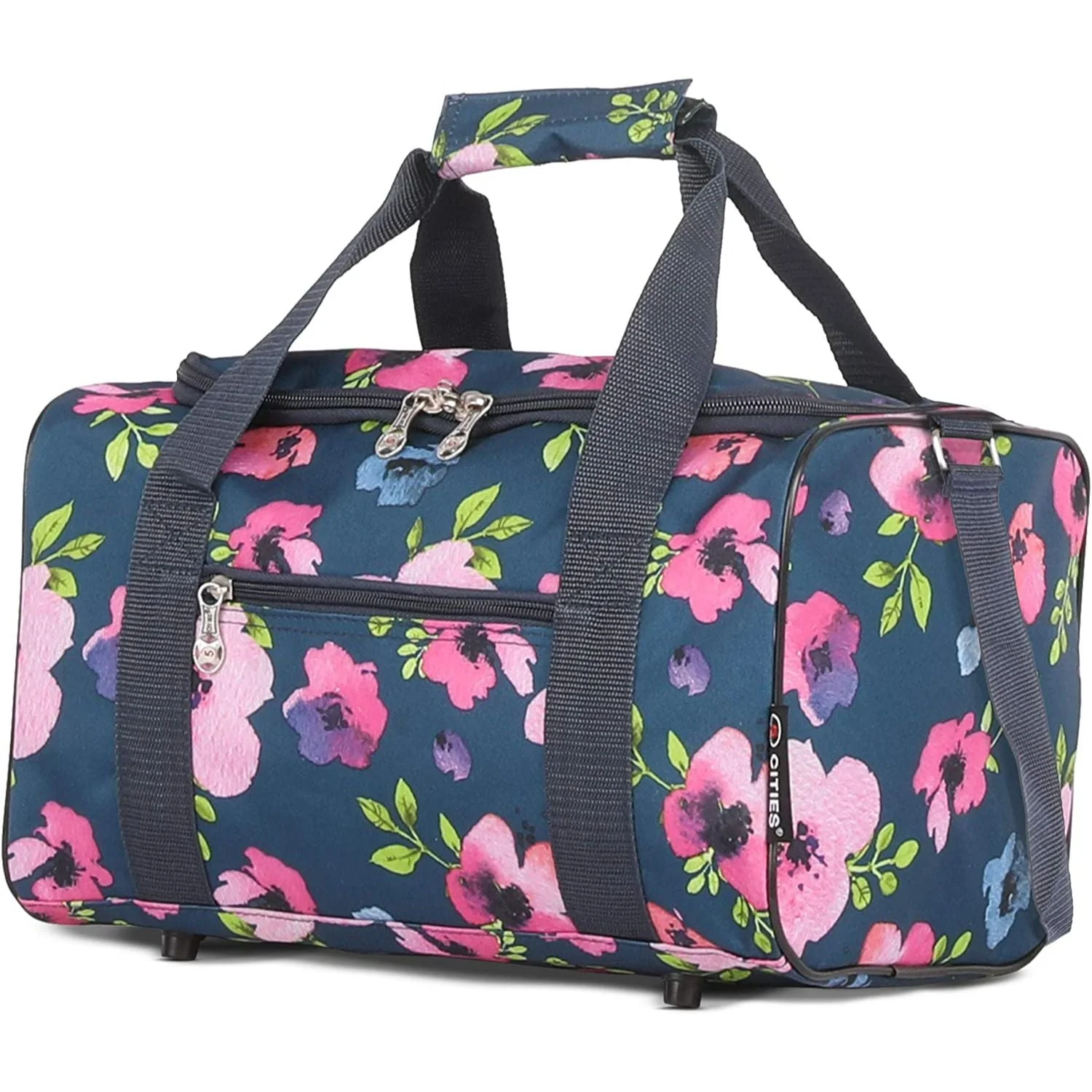 5 Cities Ryanair Luggage Bundle (55x35x20cm) Lightweight Cabin 2 Wheel Trolley and (40x20x25cm) Holdall Flight Bag, 2 Years Warranty - Image 42