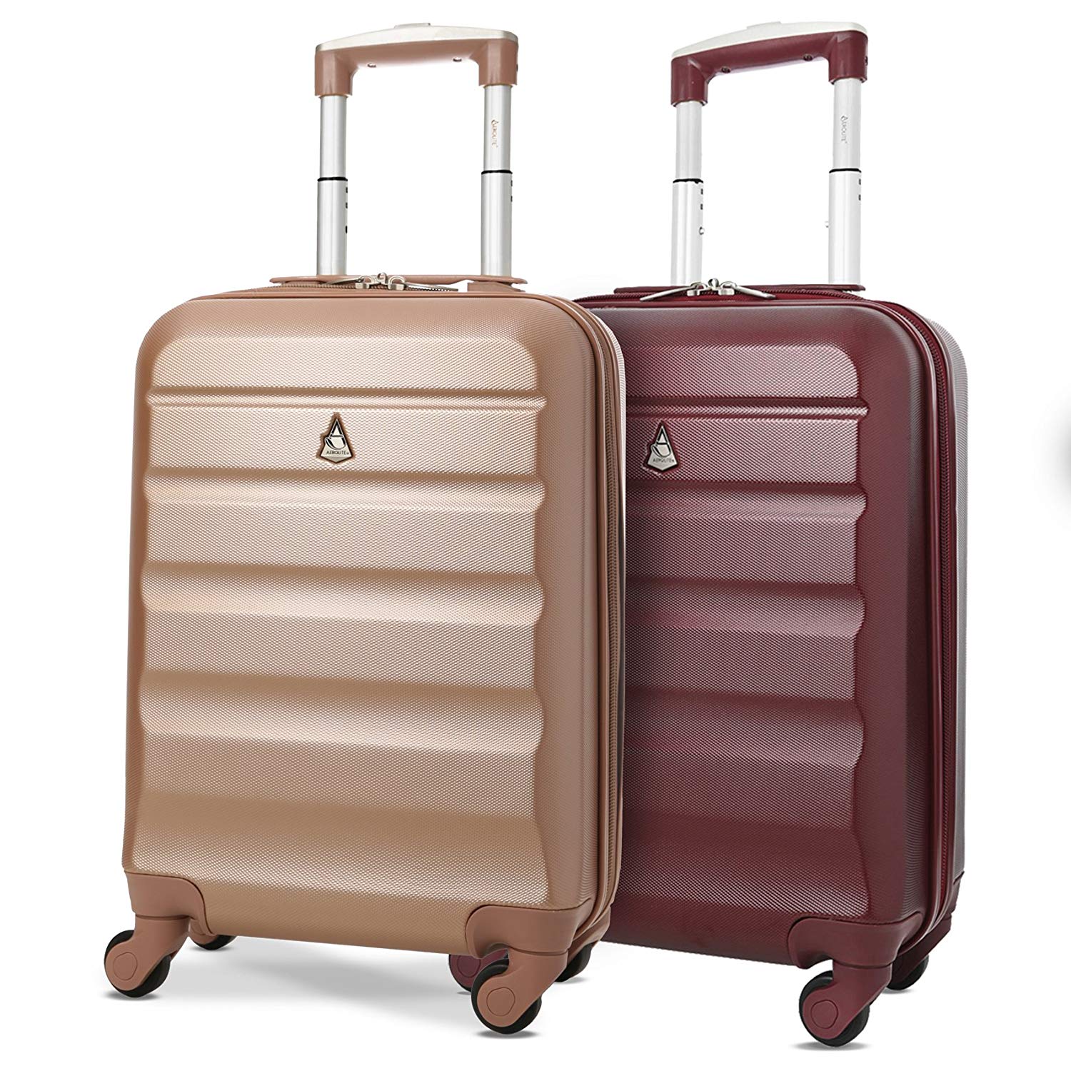 Aerolite (55x35x20cm) Lightweight Hard Shell Cabin Hand Luggage (x2 Set) - Image 12