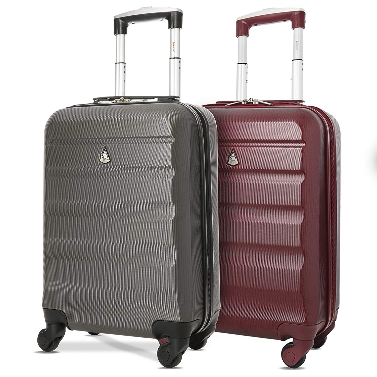 Aerolite (55x35x20cm) Lightweight Hard Shell Cabin Hand Luggage (x2 Set) - Image 13