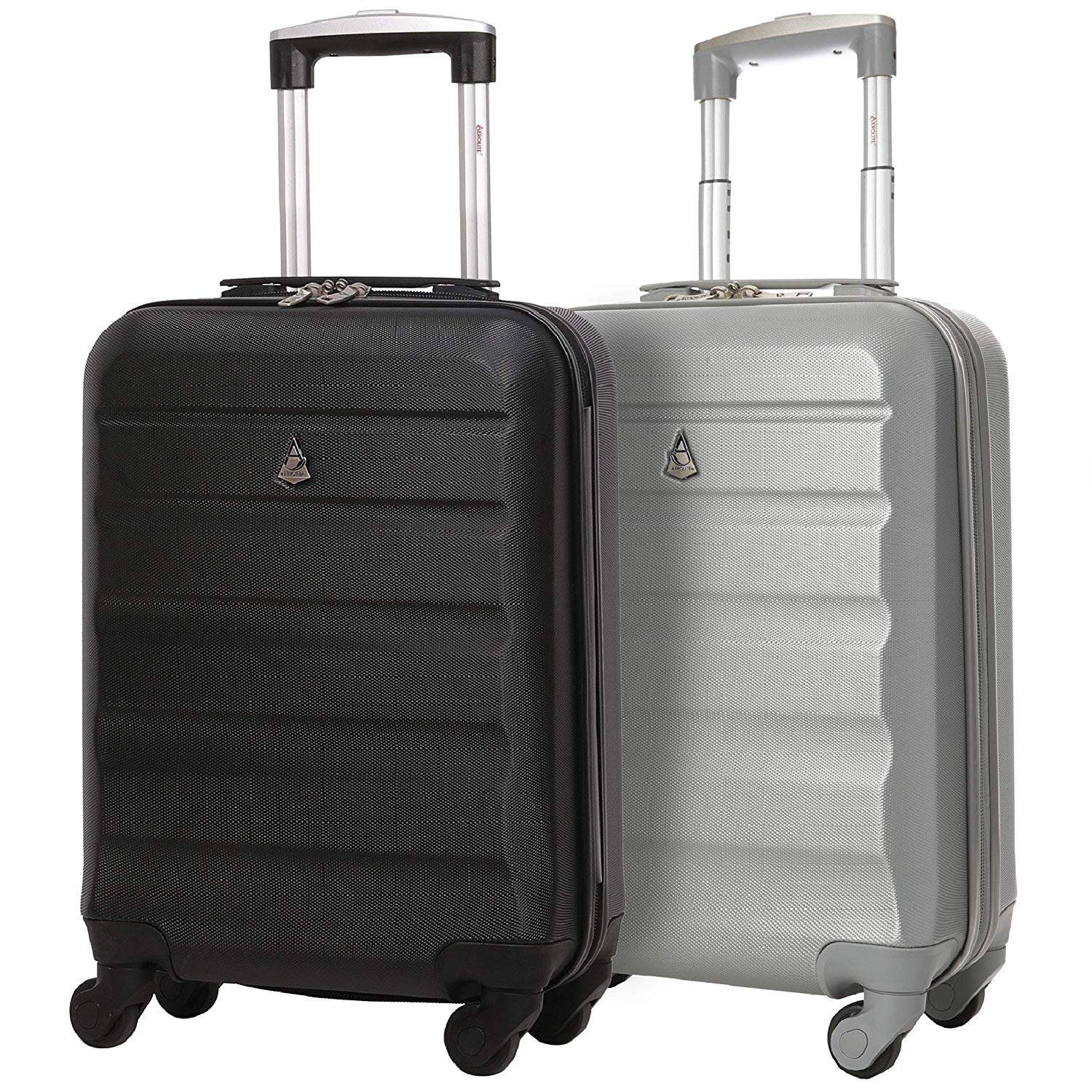 Aerolite (55x35x20cm) Lightweight Hard Shell Cabin Hand Luggage (x2 Set) - Image 14