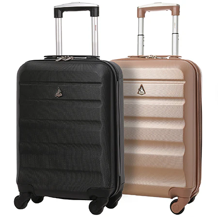 Aerolite (55x35x20cm) Lightweight Hard Shell Cabin Hand Luggage (x2 Set) - Image 7