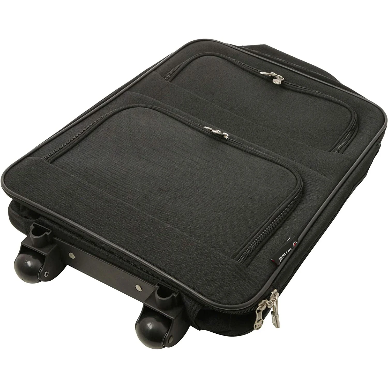 5 Cities Ryanair Priority Max (55x40x20cm) Lightweight Folding Cabin Hand Luggage Trolley, 2 Years Warranty, Black - Image 12