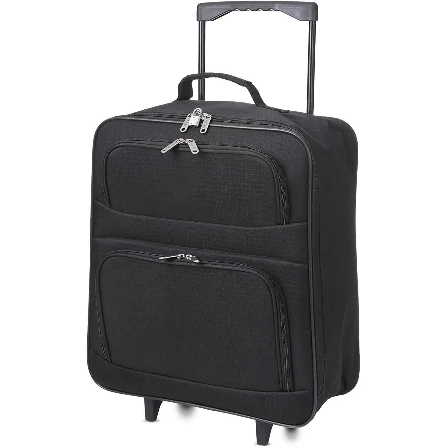 5 Cities Ryanair Priority Max (55x40x20cm) Lightweight Folding Cabin Hand Luggage Trolley, 2 Years Warranty, Black - Image 8