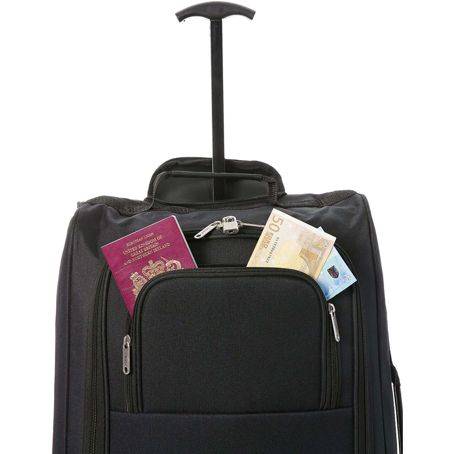 5 Cities (55x35x20cm) Lightweight Cabin Hand Luggage (x2), Fits easyJet/Ryanair Cabin Restrictions 42L - Image 14