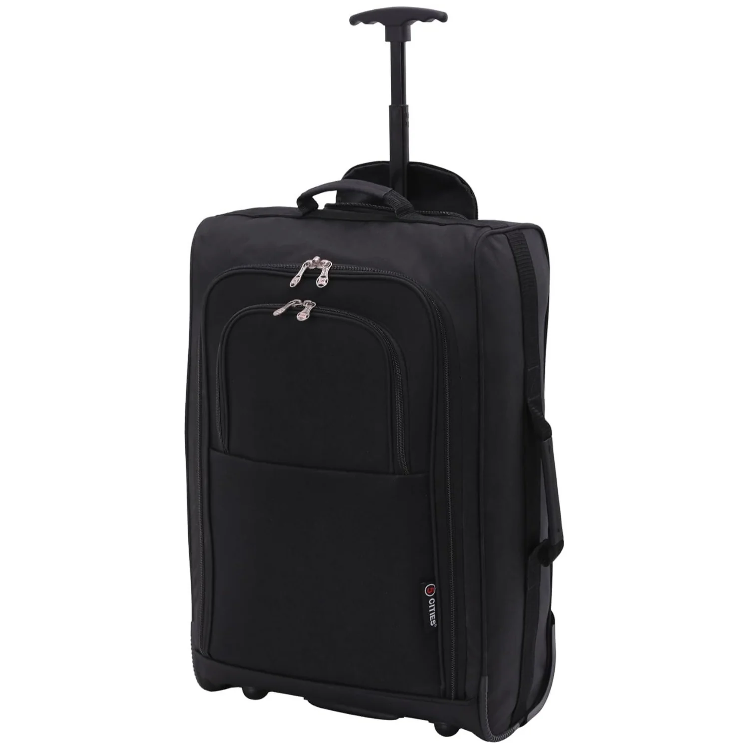 5 Cities (55x35x20cm) Lightweight Cabin Hand Luggage (x2), Fits easyJet/Ryanair Cabin Restrictions 42L - Image 9